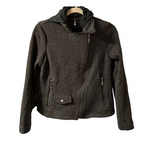 DREW SWEATER MOTO JACKET